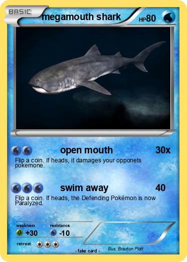Pokemon megamouth shark