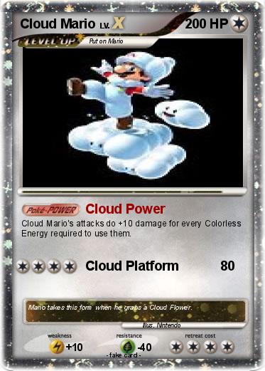 Pokemon Cloud Mario