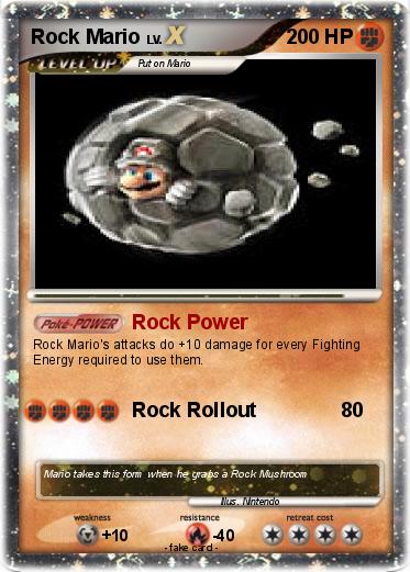 Pokemon Rock Mario