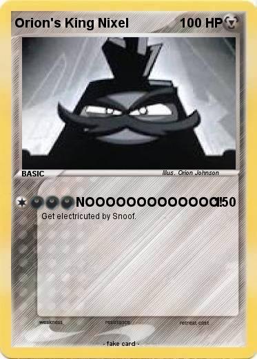 Pokemon Orion's King Nixel