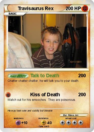 Pokemon Travisaurus Rex