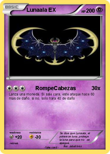 Pokemon Lunaala EX