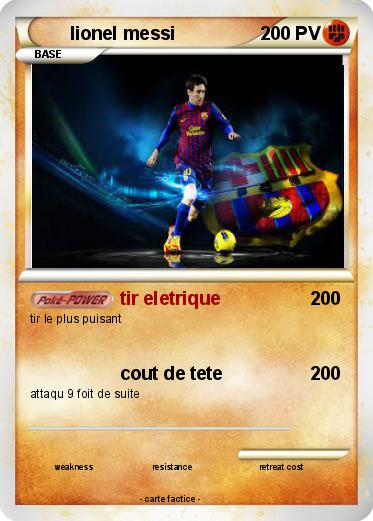 Pokemon lionel messi