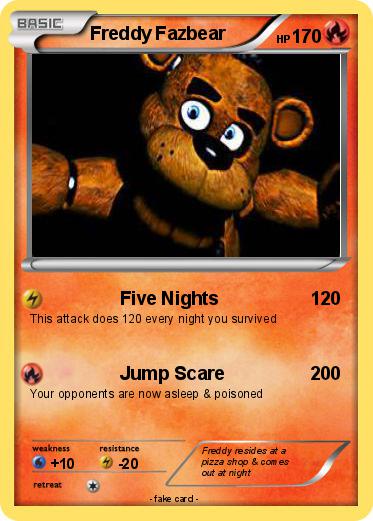 Pokemon Freddy Fazbear