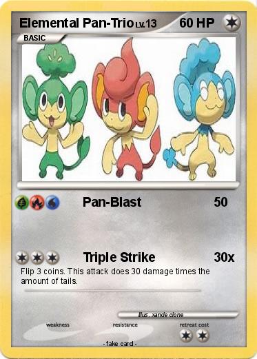 Pokemon Elemental Pan-Trio