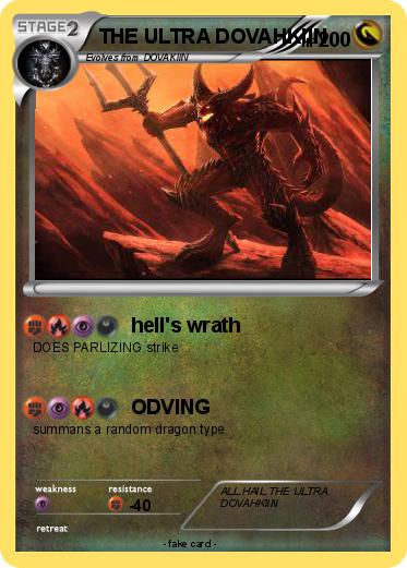 Pokemon THE ULTRA DOVAHKIIN