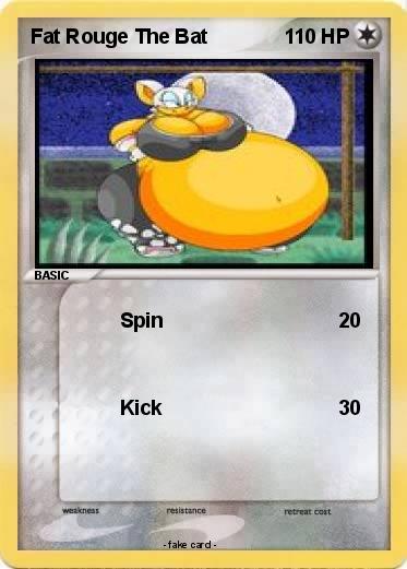 Pokemon Fat Rouge The Bat