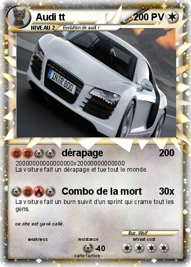 Pokemon Audi tt