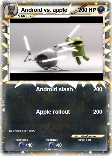 Pokemon Android vs. apple