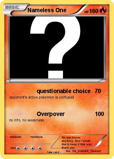 Pokemon Nameless One
