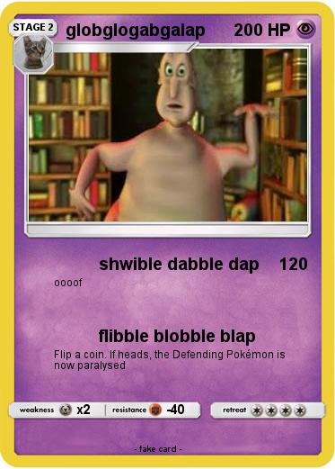 Pokemon globglogabgalap