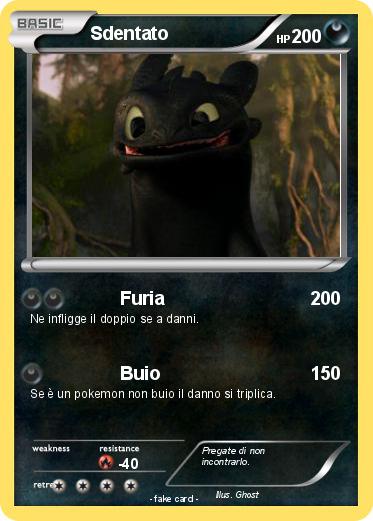 Pokemon Sdentato