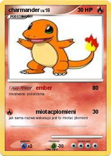 Pokemon charmander
