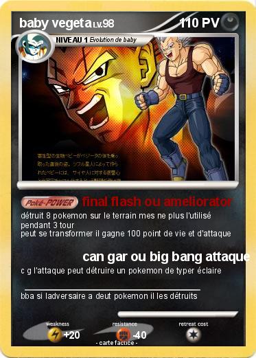 Pokemon baby vegeta