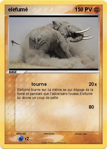 Pokemon elefumé