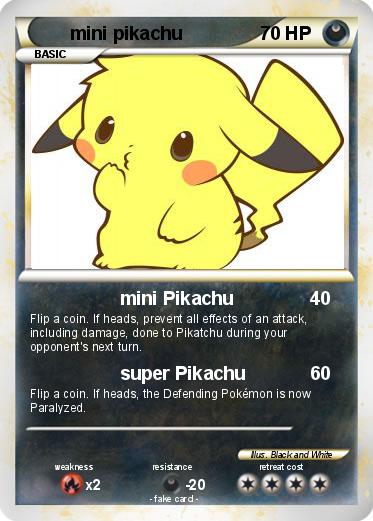 Pokemon mini pikachu