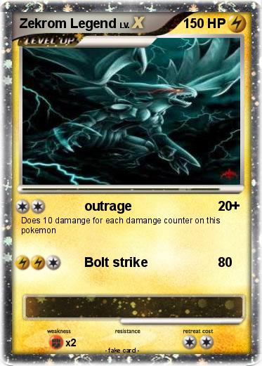 Pokemon Zekrom Legend