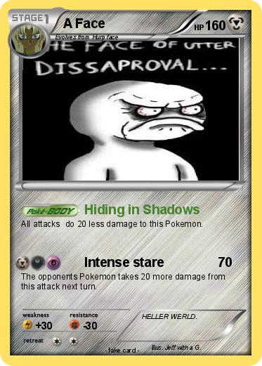 Pokemon A Face