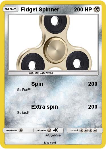 Pokemon Fidget Spinner