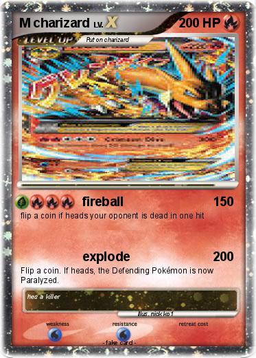 Pokemon M charizard