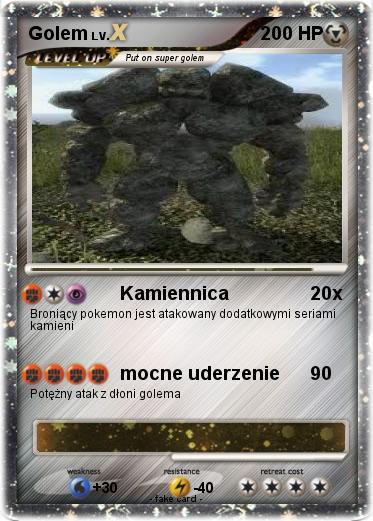 Pokemon Golem