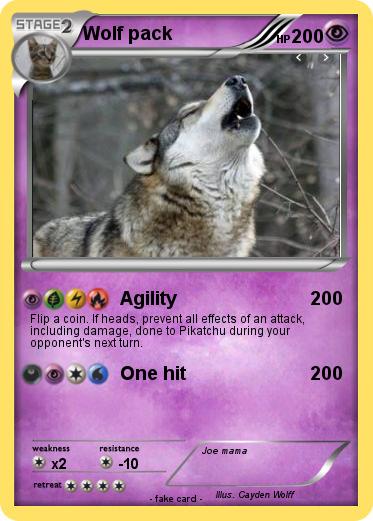 Pokemon Wolf pack
