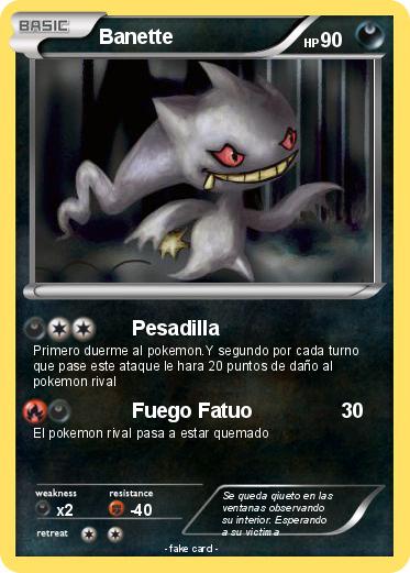 Pokemon Banette