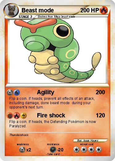 Pokemon Beast mode