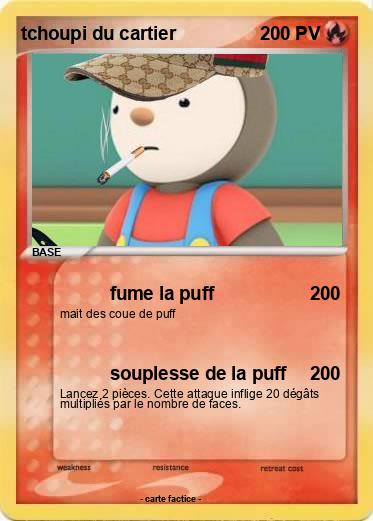 Pokemon tchoupi du cartier