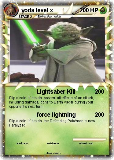 Pokemon yoda level x