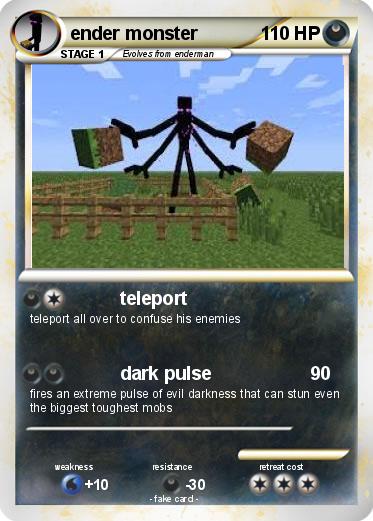 Pokemon ender monster
