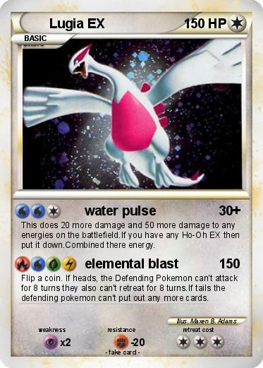 Pokemon Lugia EX