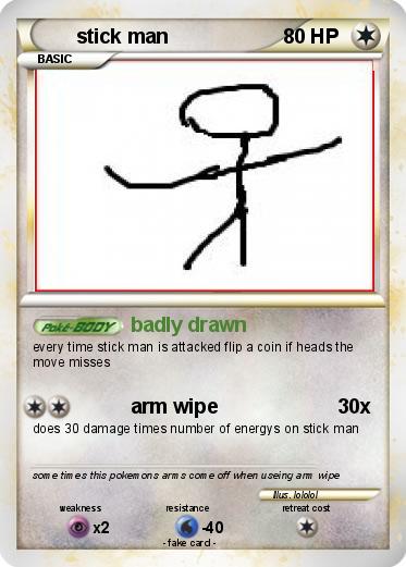 Pokemon stick man