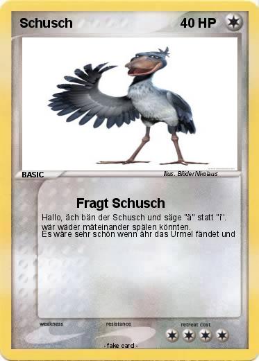 Pokemon Schusch