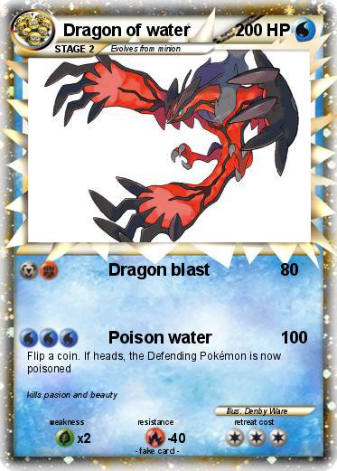 Pokemon Dragon of water