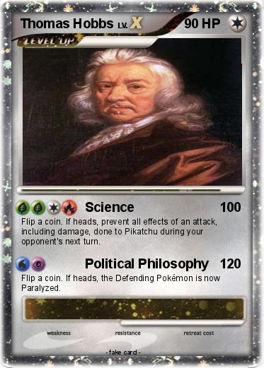 Pokemon Thomas Hobbs