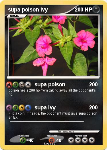 Pokemon supa poison ivy