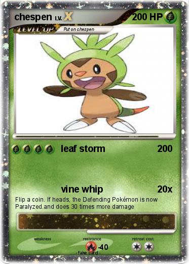 Pokemon chespen