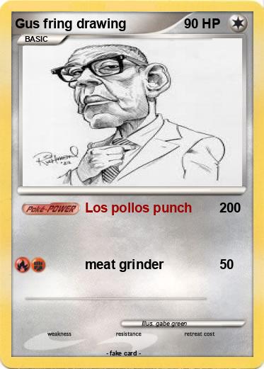 Pokemon Gus fring drawing