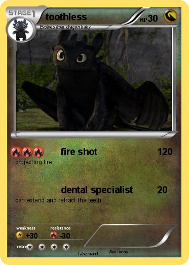 Pokemon toothless