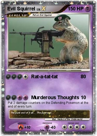 Pokemon Evil Squirrel