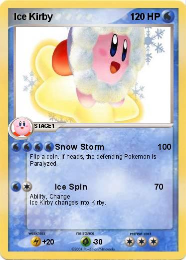 Pokemon Ice Kirby
