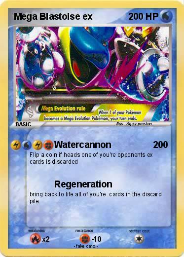 Pokemon Mega Blastoise ex