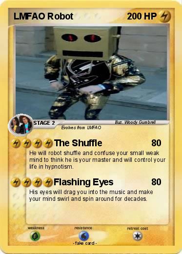 Pokemon LMFAO Robot
