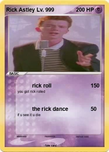 Pokemon Rick Astley Lv. 999