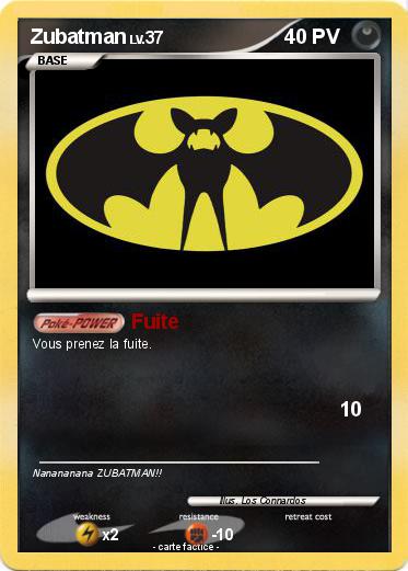 Pokemon Zubatman