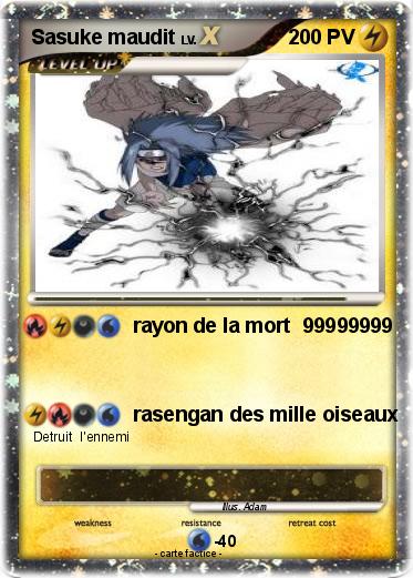 Pokemon Sasuke maudit