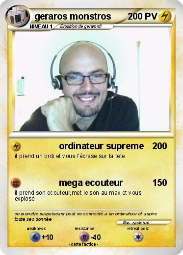 Pokemon geraros monstros