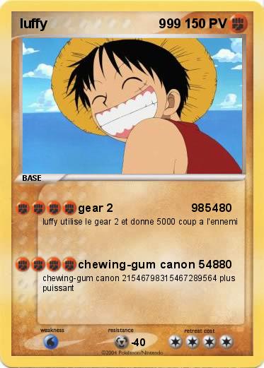 Pokemon luffy                               999