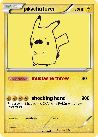 Pokemon pikachu lover